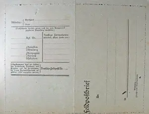 Unused: The Push - German Field Postcard