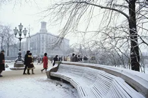 Sobolev: Pushkin Square in Moscow, 1982