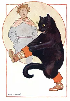 Puss: Puss In Boots by Margaret Tarrant