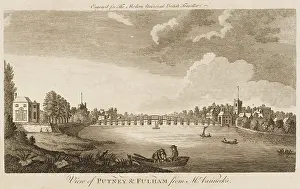 Putney: Putney Bridge and River Thames, London
