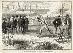 Brompton: PUTTING THE SHOT 1875