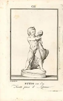 Capitolino: Putto or cherub with goose
