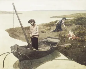 Postimpressionists: PUVIS de CHAVANNES, Pierre (1824-1898). The Poor
