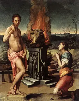 Bronzino: Pygmalion and Galatea