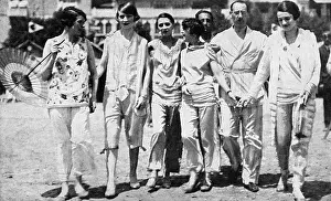 Pyjama: Pyjama fashion at the Lido