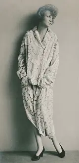 Anny: Pyjama sewed with the fabric Arabeske
