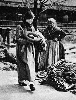 Mackintosh: In pyjamas and mackintosh