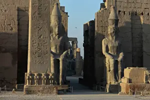 1260: Pylon of Ramesses II, Luxor Temple, Luxor, Egypt
