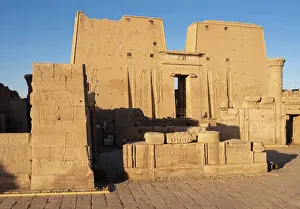 Edfu: Pylon, Temple of Horus, Edfu, Egypt