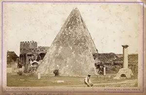 Caio: The Pyramid of Cestius, Rome, Italy