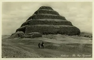 Zoser: Pyramid of Djoser - The Step Pyramid - Saqqara, Egypt