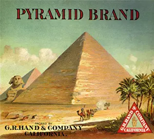 Cheops: Pyramid Fruit Label