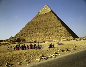 Chephren: Pyramid of Khafre, Giza