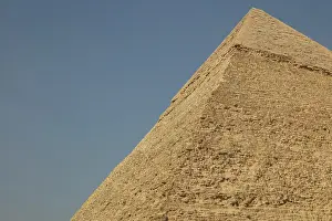 Gizah: Pyramid of Khafre, Giza Pyramid Complex, Giza, Egypt