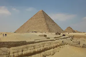 Gizah: Pyramid of Menkaure, Giza Pyramid Complex, Giza, Egypt
