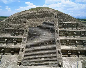 Representations: Pyramid of the Moon. 4th c. MEXICO. STATE OF MEXICO