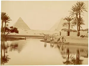 Gizeh: Pyramids of Giza, Cairo, Egypt
