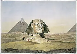 Villoteau: Pyramids and Sphinx, Egypt
