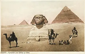 Khafre: The Pyramids and Sphinx, Giza, Egypt