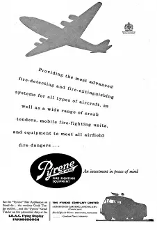 Pyrene: Pyrene Fire Detection & Extinguishing Systems For Aircraft