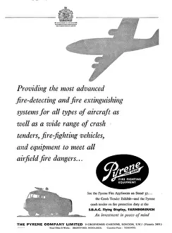 Pyrene: Pyrene Fire Detection & Extinguishing Systems For Aircraft