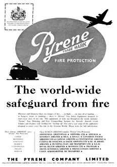 Pyrene: Pyrene Fire Protection For Aviation 1959