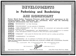 Pyrene: Pyrene Metal Surface Traetments. Parkerizing