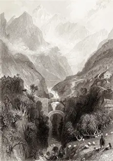 Gavarnie: PYRENEES/SCIA BRIDGE