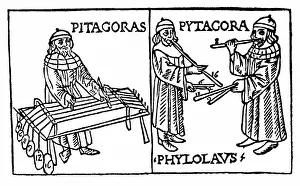 Percussion: Pythagoras (c560-c480 BC) Greek philosopher and