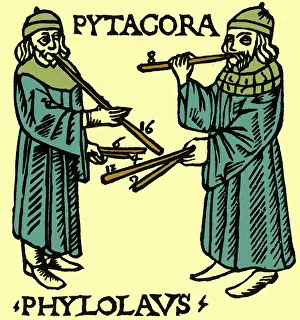 Middles: Pythagoras, Greek Mathematician and Philosopher