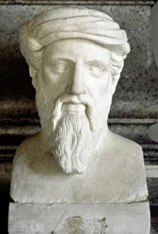 Mathematician: Pythagoras of Samos (570 BC-495 BC). Ionic Greek philosopher