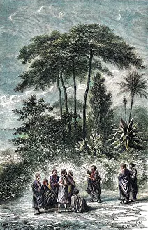 Pythagoras: PYTHAGORAS AND STUDENTS
