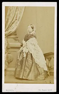 Mayall: Q VICTORIA/MAYALL CDV