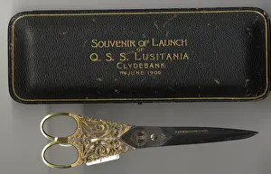 Carat: QSS Lusitania - souvenir of launch
