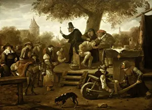 Salesmen: The Quack, by Jan Steen