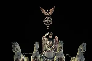 Schadow: Quadriga statue, Brandenburg Gate, Berlin, Germany