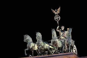 Schadow: Quadriga statue, Brandenburg Gate, Berlin, Germany