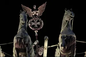 Schadow: Quadriga statue, Brandenburg Gate, Berlin, Germany