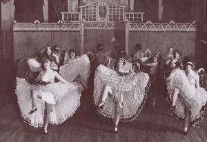Can Can: Quadrille dancers at the Moulin Rouge