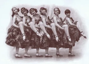 Can Can: Quadrille dancers at the Moulin Rouge