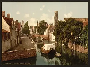 Vert: Quai vert, Bruges, Belgium