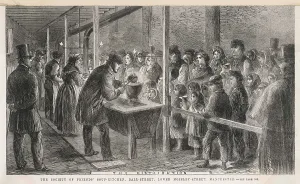 Distressed: QUAKER SOUP KITCHEN