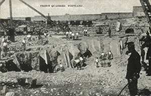 Convicts: Quarries, Portland Prison, Dorset