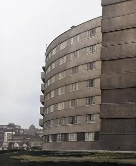 Oncolourisedpic: QUARRY HILL FLATS