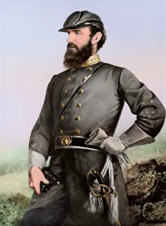 Respect: Three quarter length portrait of General Thomas