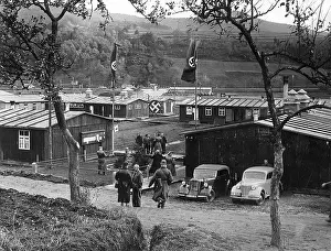 Glance: Quarters for workers building the Westwall, 1938