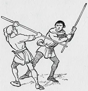 Handed: Quarterstaff fighting - England