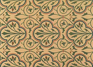 Diaper: Quatrefoil Pattern