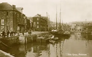 Padstow: Quay at Padstow, Cornwall