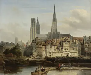 Multi Story: The Quay de Paris in Rouen